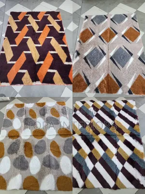 Light and Soft 5x8 Fluffy House Carpets and Bedside Mats