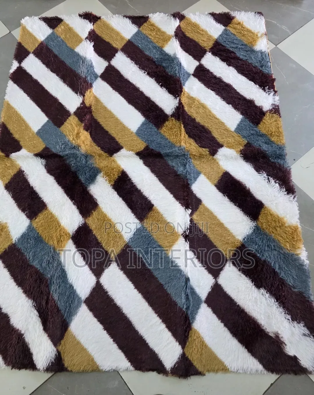 Light and Soft 5x8 Fluffy House Carpets and Bedside Mats