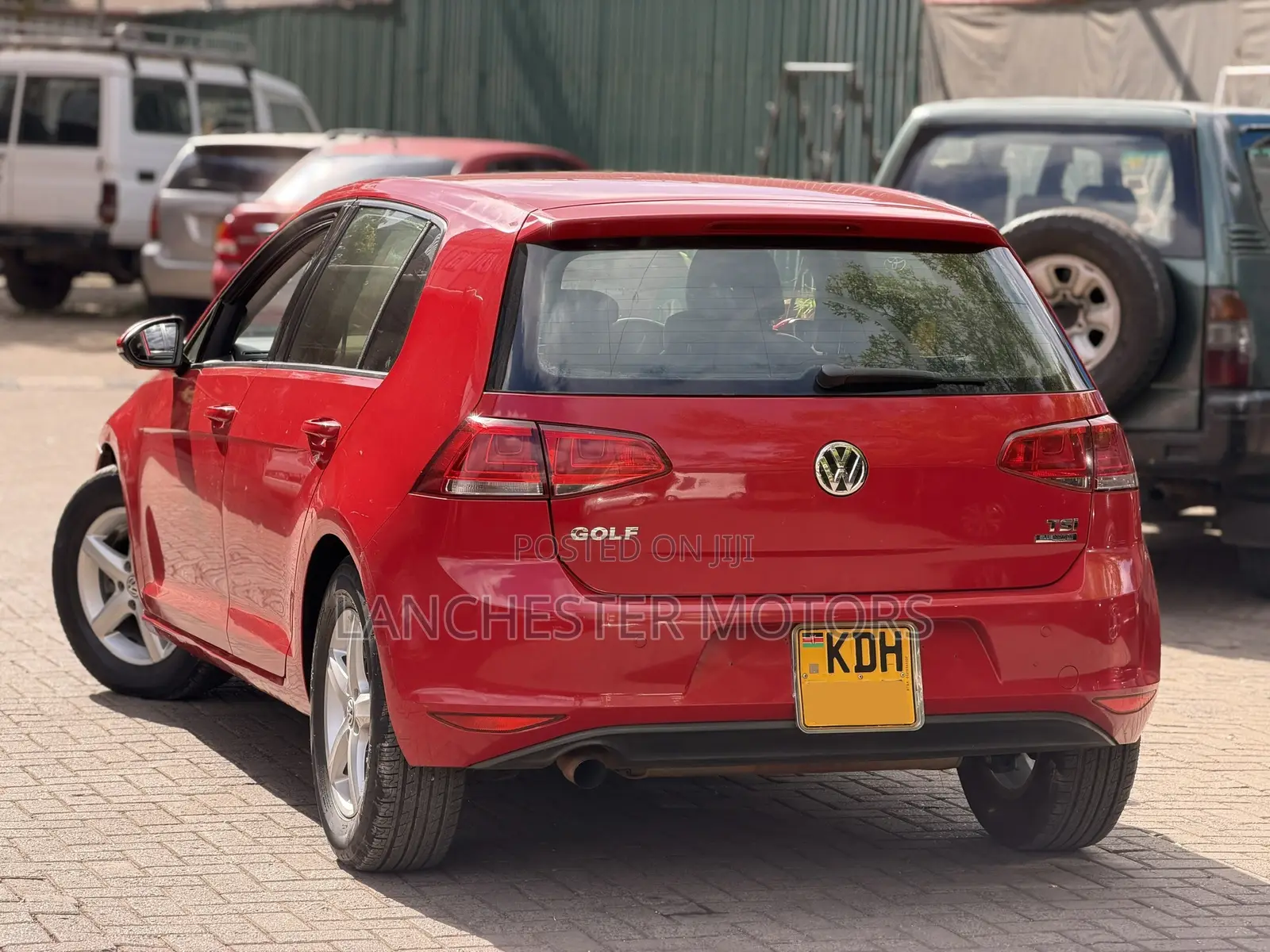 Volkswagen Golf 2015 Red