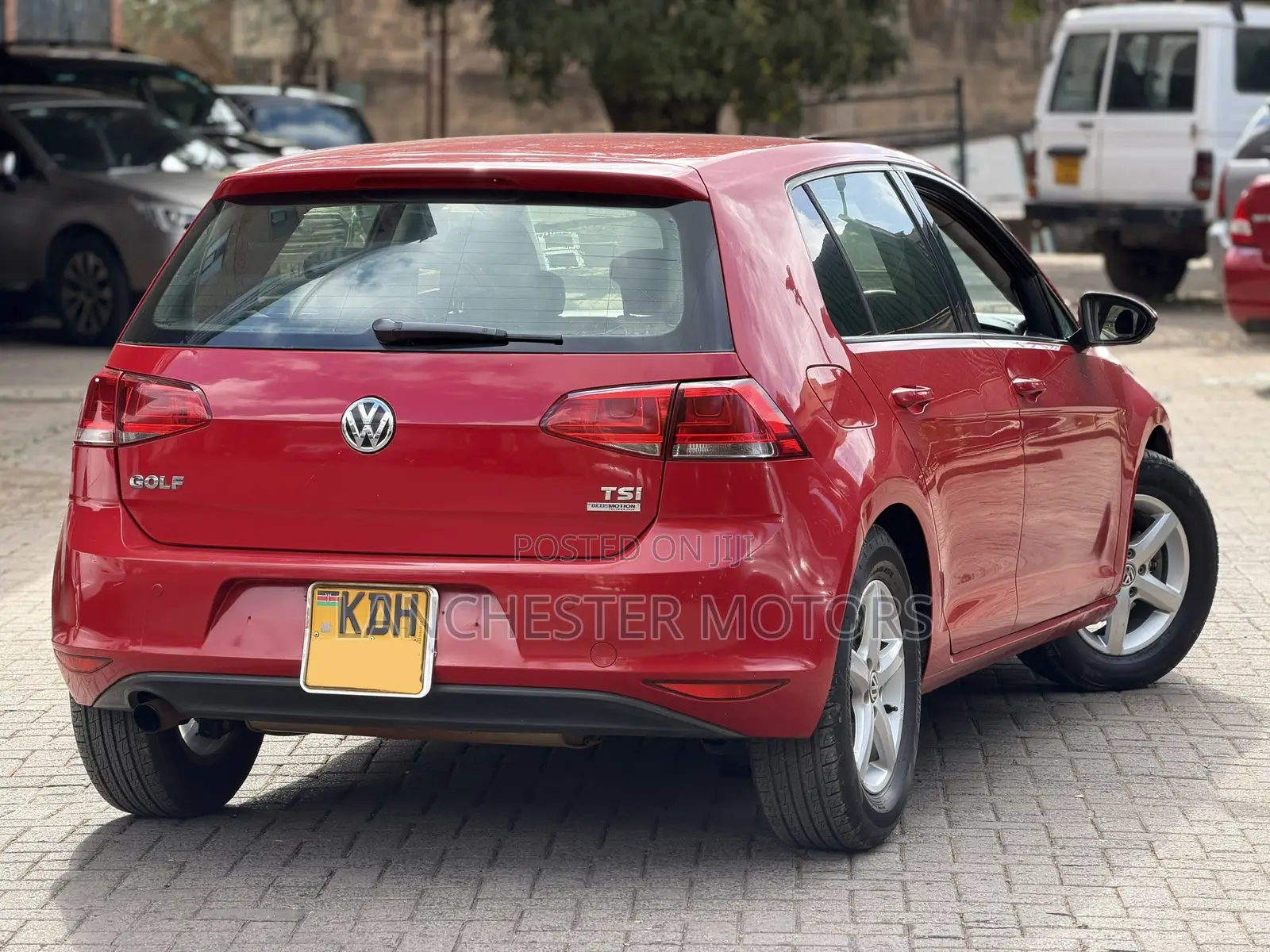 Volkswagen Golf 2015 Red
