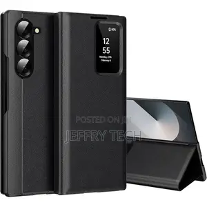 Samsung Galaxy Z Fold 6 With Smart Small S-View Wallet Phone Case, Fo