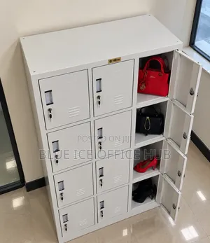 12 Door Metal Office Locker Cabinet With Locks