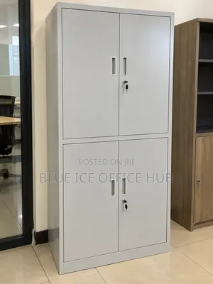 4 Door Steel Office Storage Cabinet – Lockable Document Cabinet