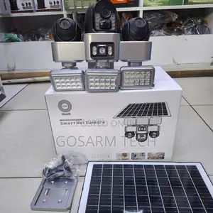 Outdoor Security 3 Screen V380 WiFi Camer Triple Lens Floodlight
