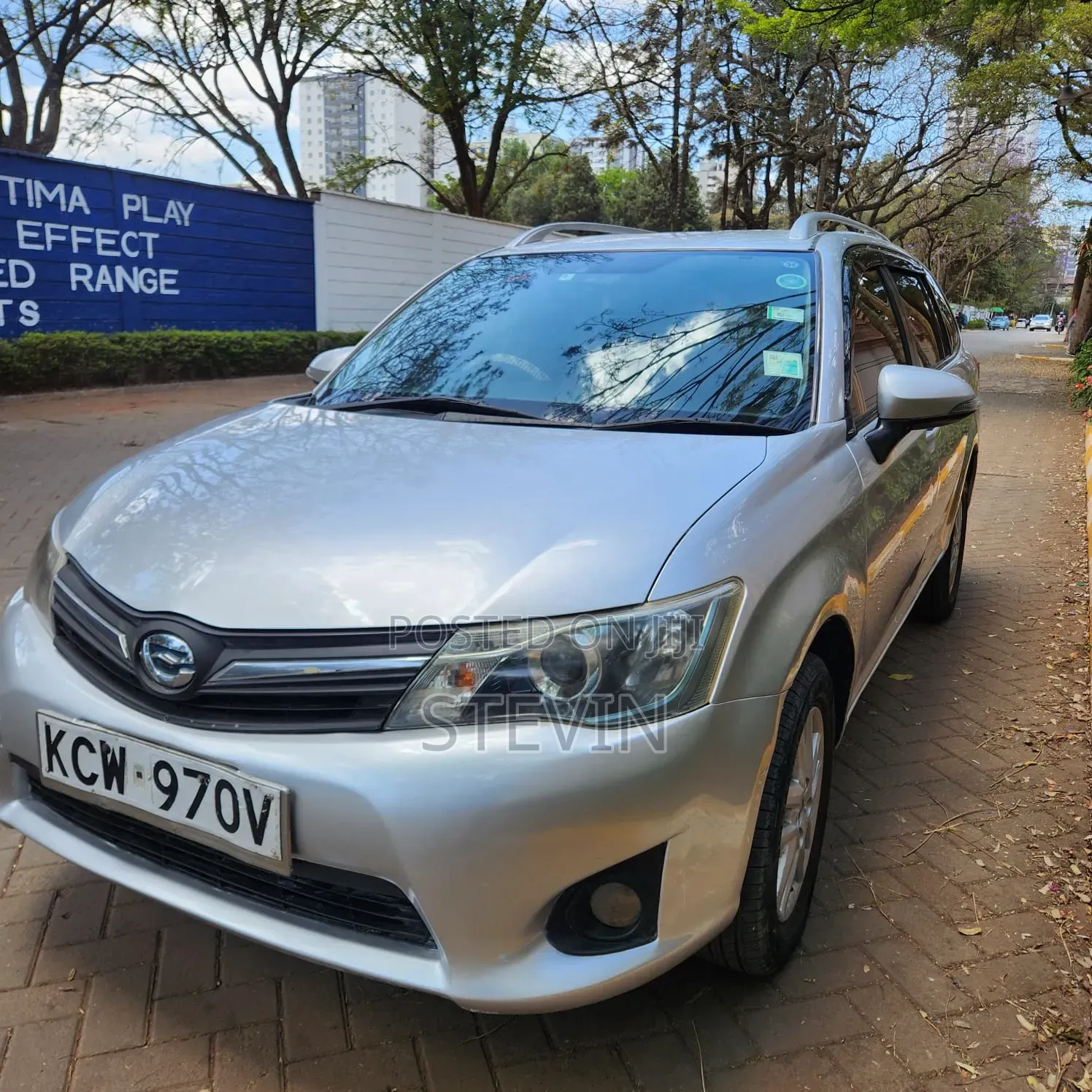 Toyota Corolla Fielder 2013 Silver