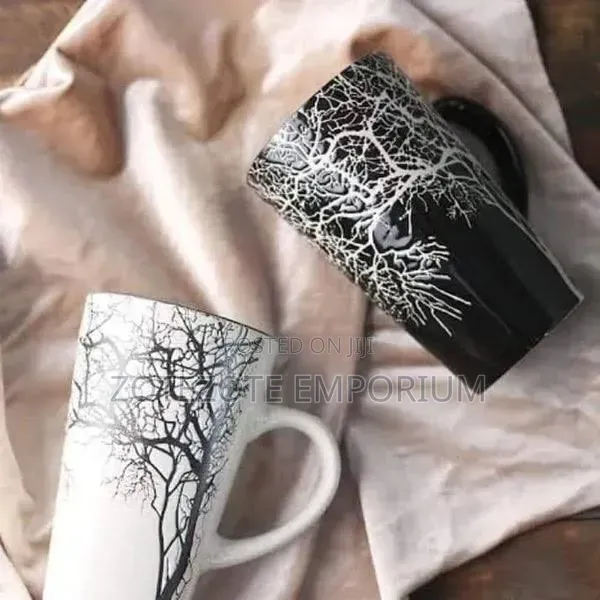 Ceramic Tree Mugs 6pcs Set