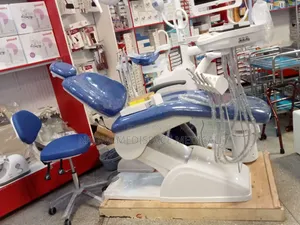 Blue Modern Debtal Chair With Compressor and Teeth Whitening Machine