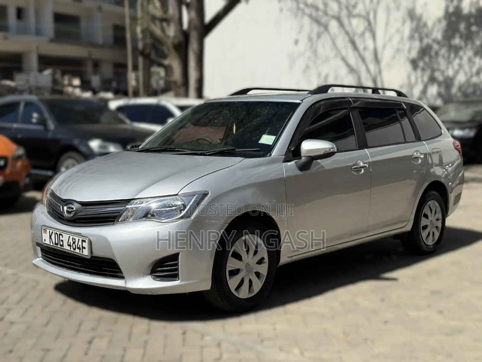 Toyota Corolla Fielder 2014 Silver
