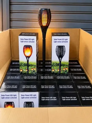 Solar Flame Sensor Light
