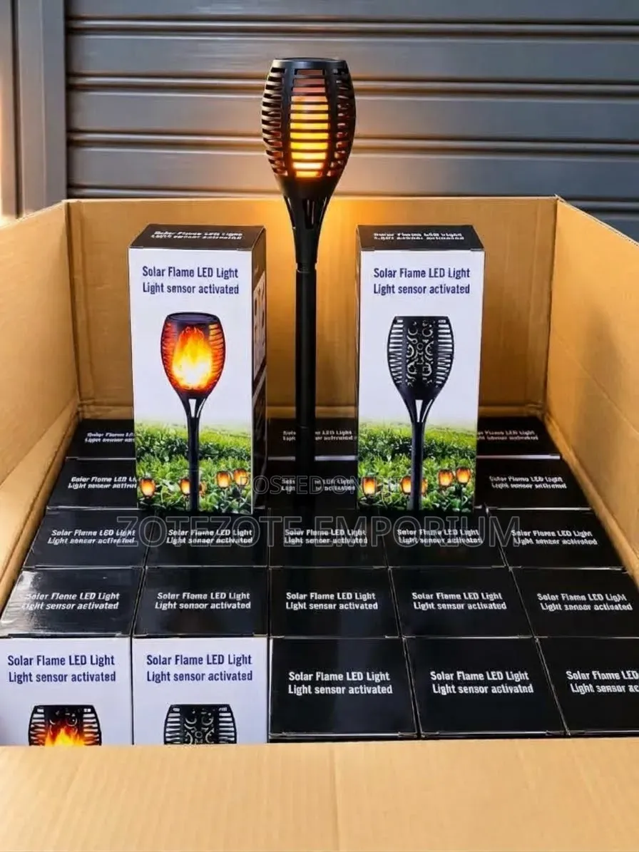 Solar Flame Sensor Light