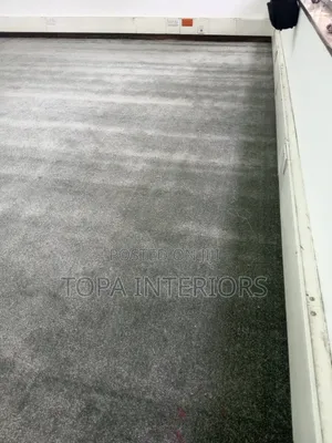 Grey Fluffy Office Carpets 10mm Thick