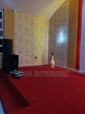 Church Stage Wall to Wall Red Carpets