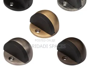 Modern Floor Door Stoppers - Prevent Wall Damage - Strong Elegant