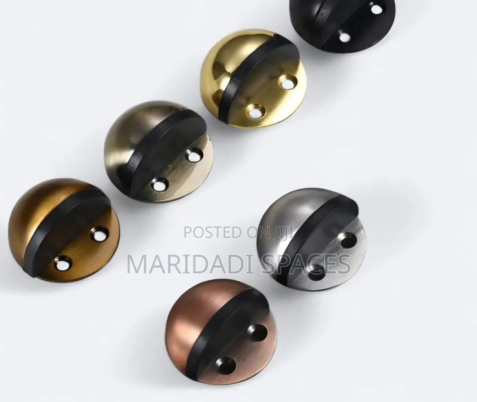 Modern Floor Door Stoppers - Prevent Wall Damage - Strong Elegant