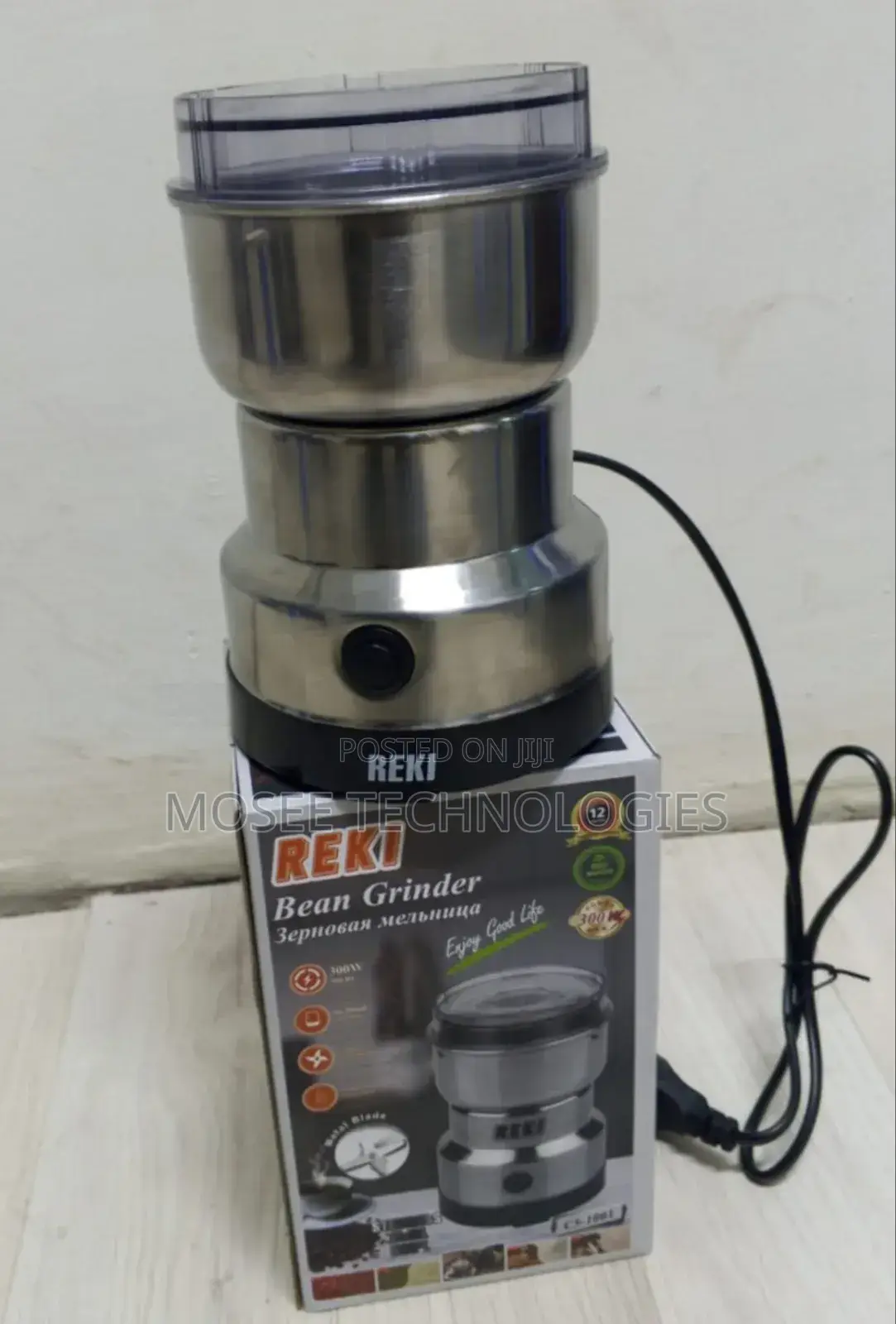 Reki 300W Electric Coffee Grinder