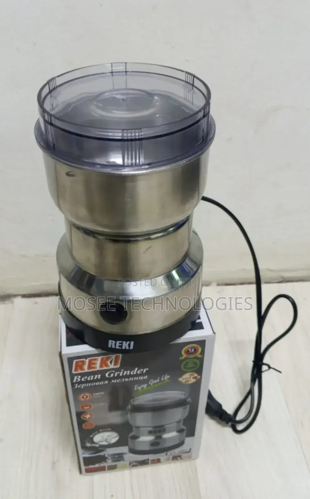 Reki 300W Coffee Bean Grinder Machine