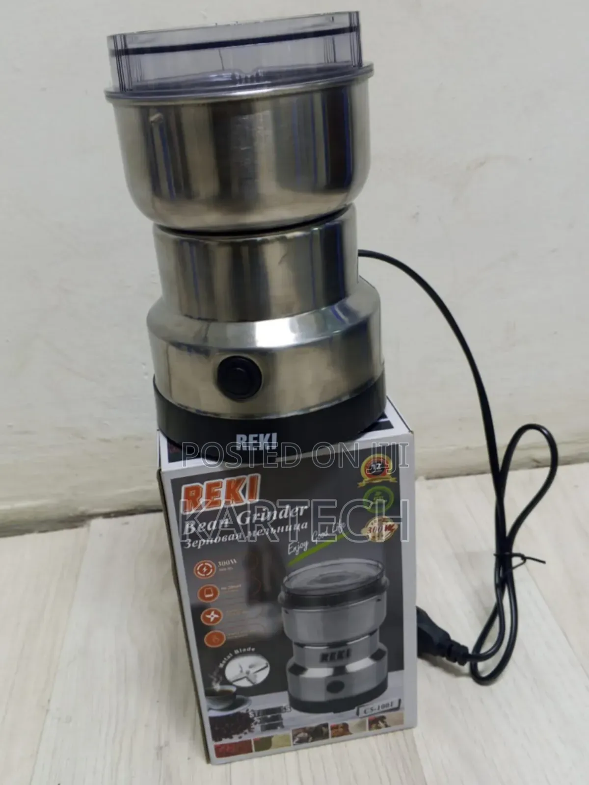 REKI 300W Electric Coffee Spice Grinder