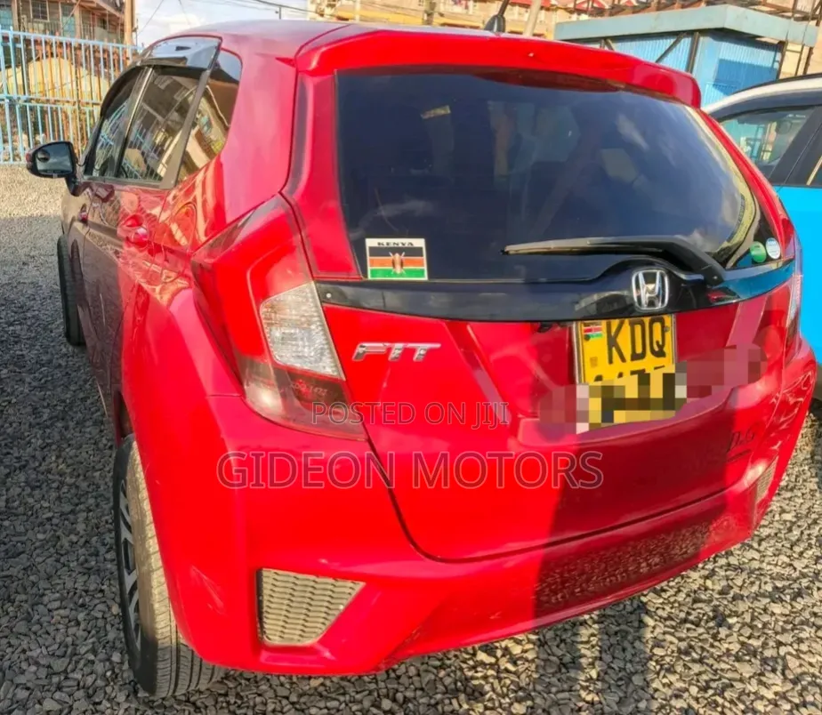 Honda Fit 2017 Red
