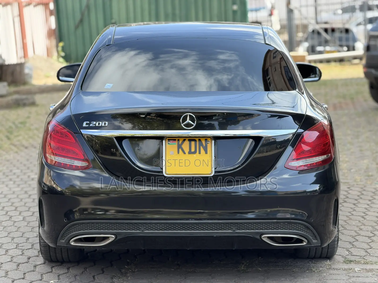 Mercedes-Benz C200 2015 Black