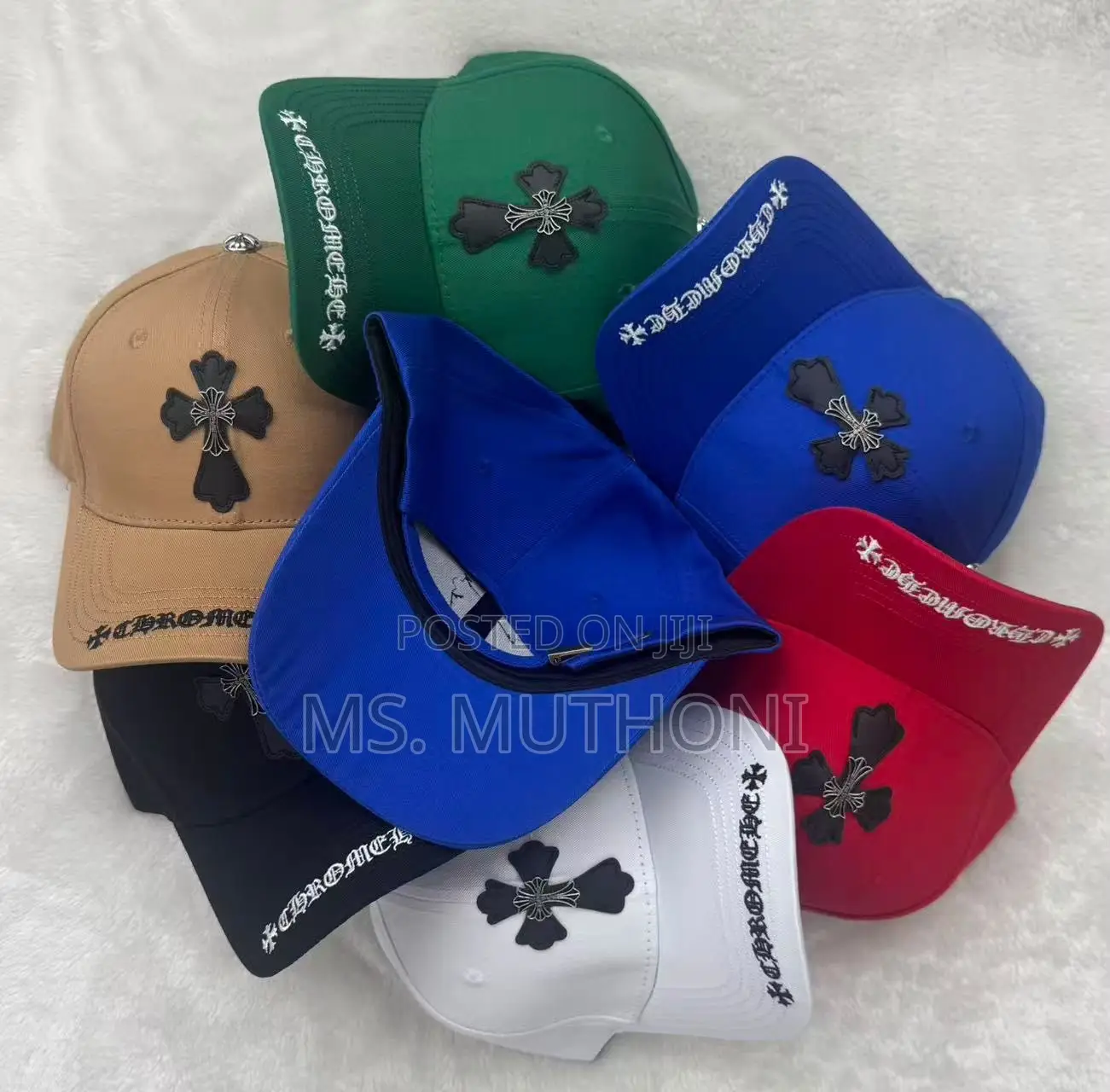 Chrome Hearts Cross Patch Hat