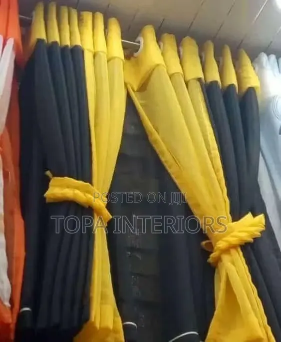 Premium Short Kitchen Curtains Complete Set