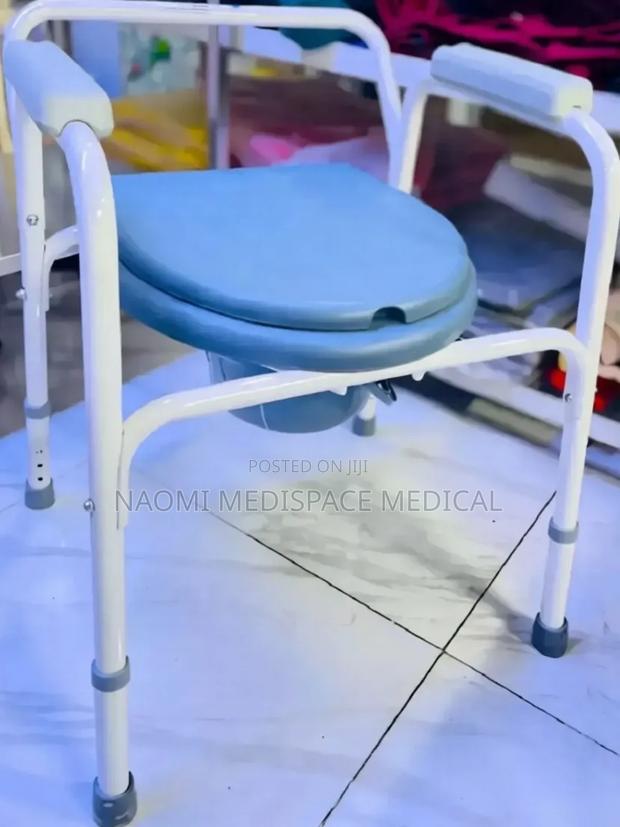 Quality, Comfortable, Height Adjustable Commode Chair - main view