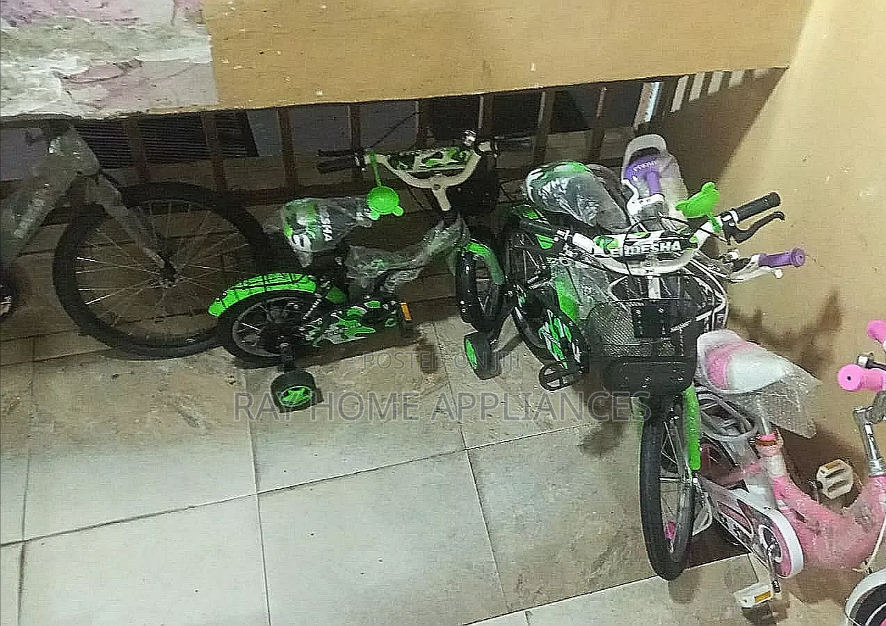 Assembled Size 12 Kids Bicycles