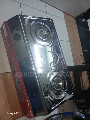 Ramtons 2-Burner Stainless Steel Gas Cooker (Model RG/544),