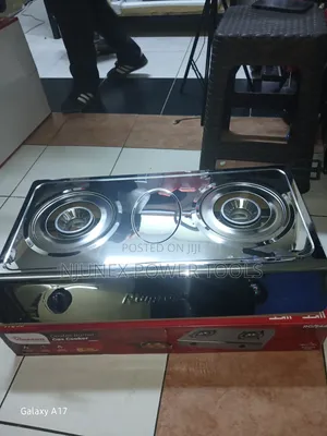 Ramtons RG/544 Stainless Steel Table Top 2 Burner Gas Cooker,