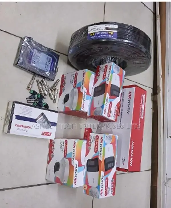 Hikvision 4 Camera Advanced Turbo HD CCTV Security Kit