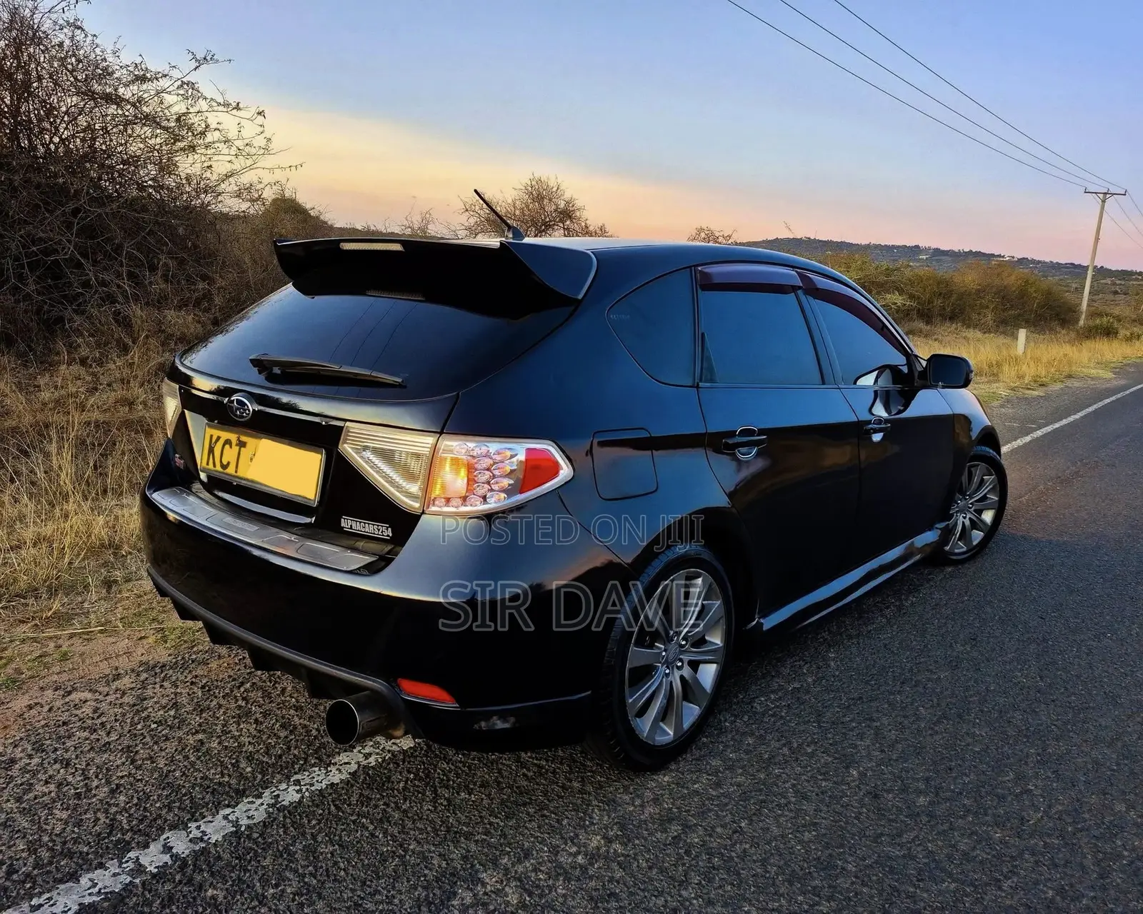 Subaru Impreza 2.0i Hatchback 2012 Black