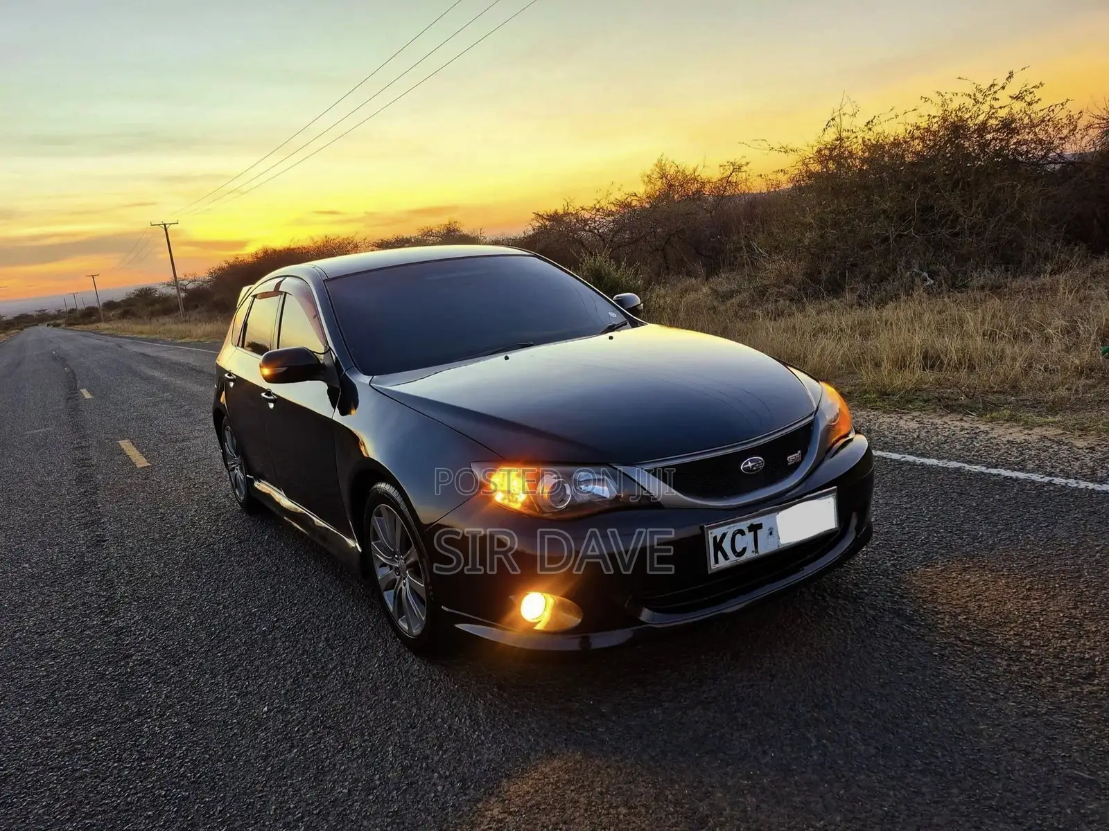 Subaru Impreza 2.0i Hatchback 2012 Black