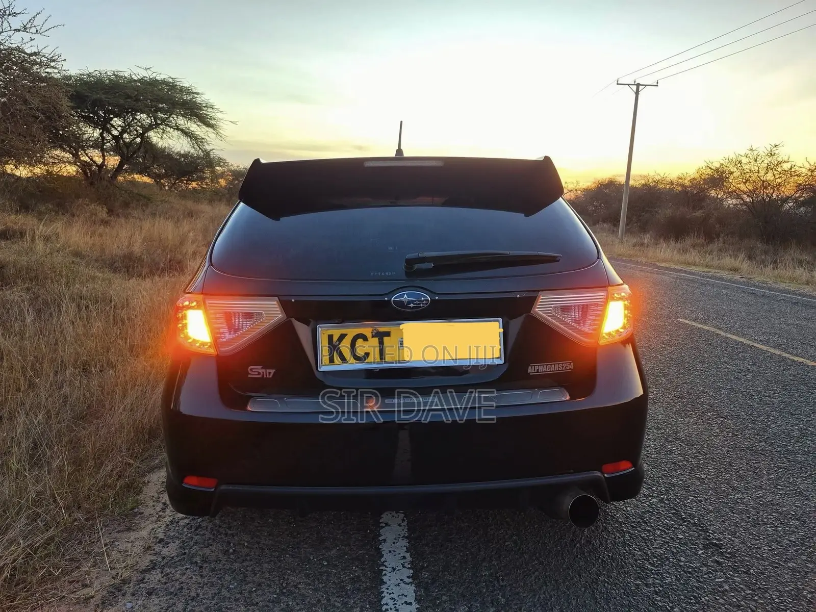 Subaru Impreza 2.0i Hatchback 2012 Black