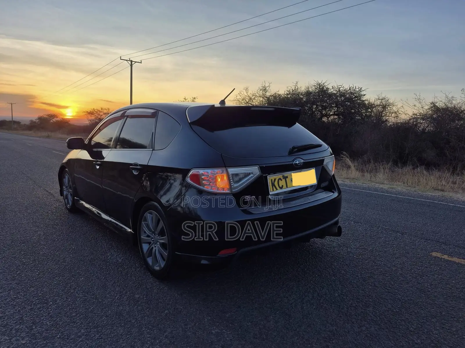 Subaru Impreza 2.0i Hatchback 2012 Black
