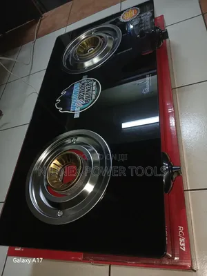 Ramtons 2-Burner Glass Top Gas Cooker (Model RG/537)