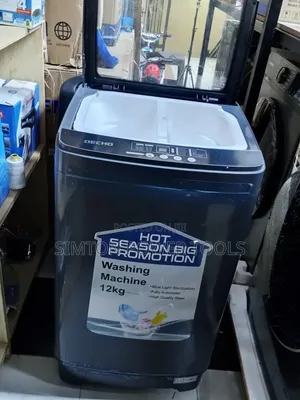 Decho 12kg Fully Automatic Top Load Washing Machine.