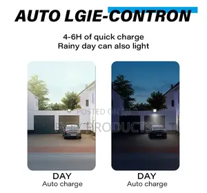 400/600w Solar Floodlight With Motion Sensor