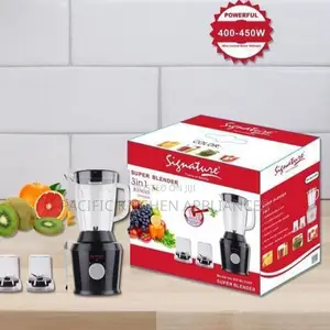 Signature 3 in 1 Blender With Chopper and Grinder