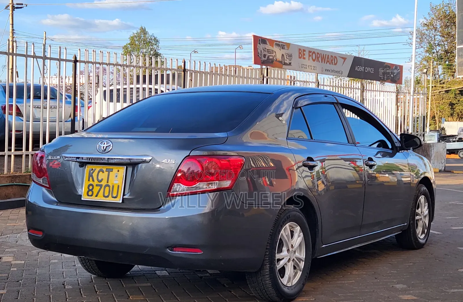 Toyota Allion 2013 Gray