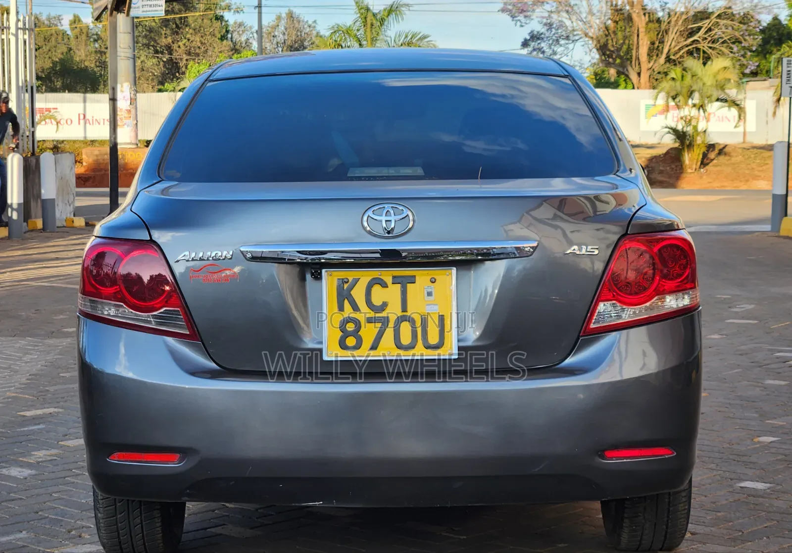Toyota Allion 2013 Gray