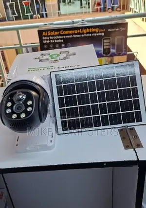 V380 4G Solar Security Camera PTZ Outdoor Surveillance