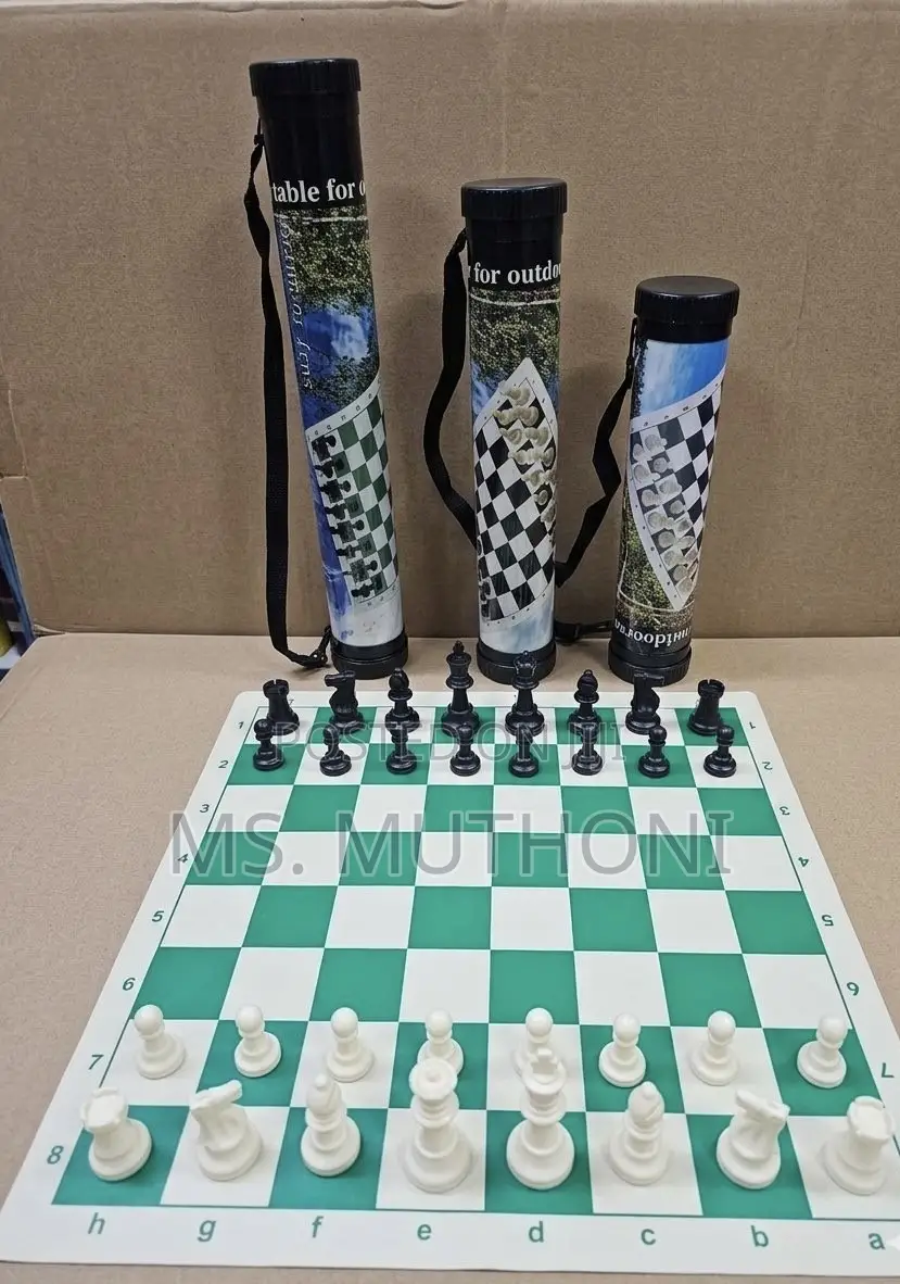 Portable Roll-Up Chess Sets (S,M,L )