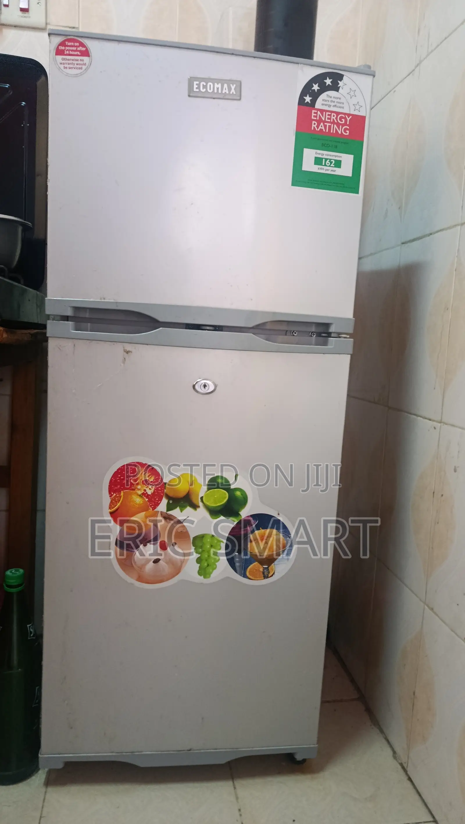 Refrigerator, Used 118 Liters Ecomax Fridge