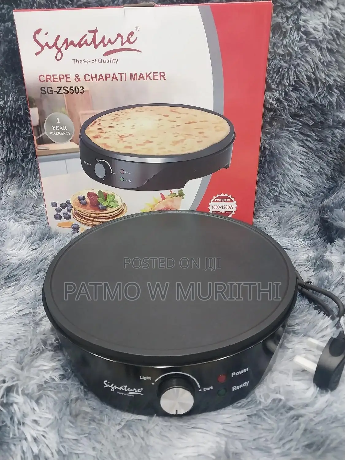 Signature Electric Chapati Maker Pan