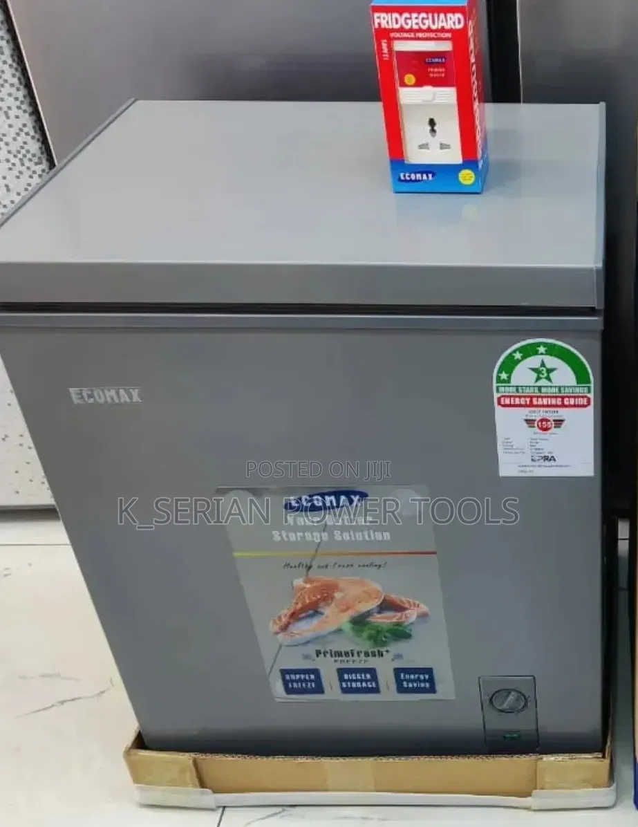 Ecomax 219litres Freezer With FREE Fridge Guard