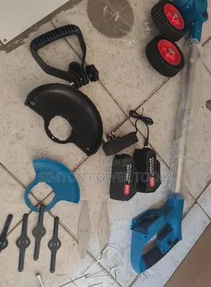 Cordless Electric Grass Trimmer and Brush Cutter Kit,