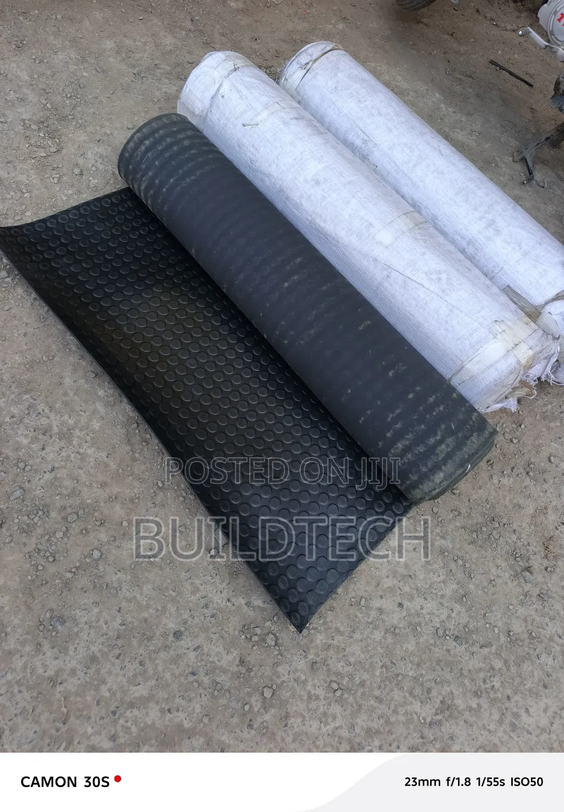 4mm Coin Pattern Rubber Mat – Heavy Duty