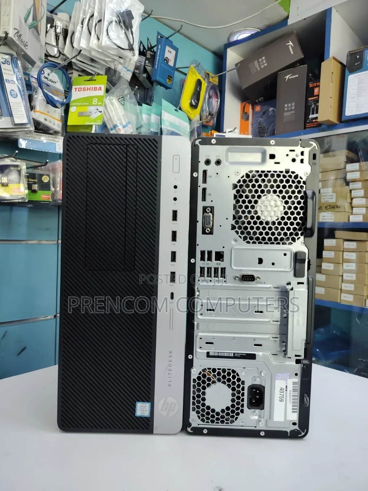 Desktop Computer HP EliteDesk 800 G3 4GB Intel Core i5 HDD 500GB