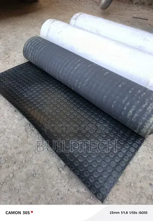 4mm Durable Rubber Floor Coin Mat