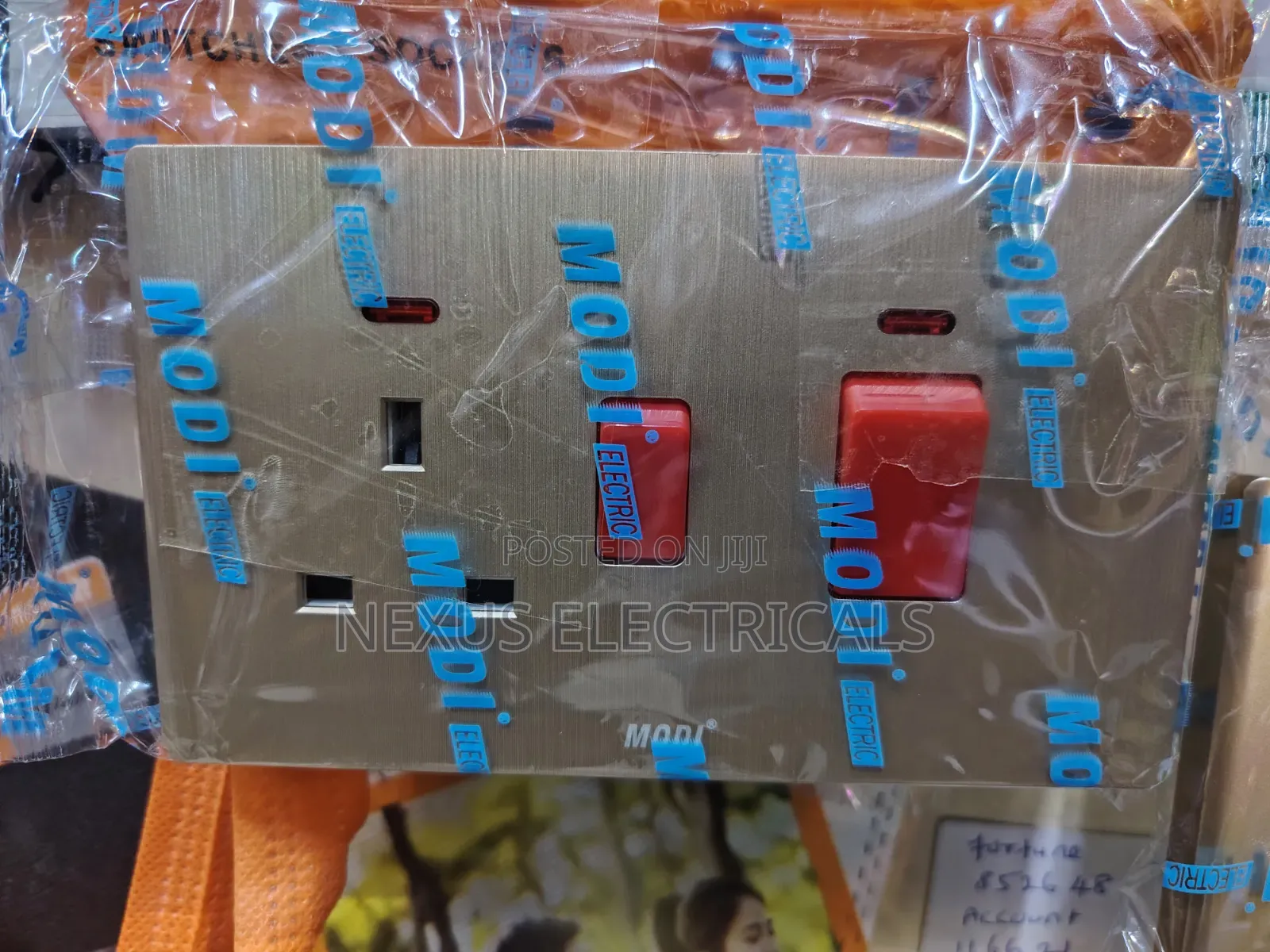 Cooker Socket Gold. Gold Cooker Control Unit